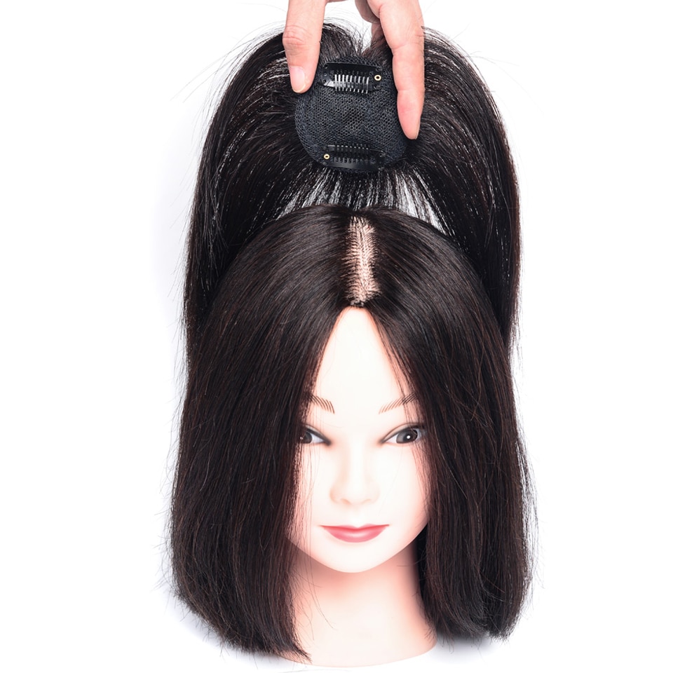 1_Allaosify-Top-Piece-Closure-Toupee-Straight-Synthetic-Protein-Silk-Hair-Hand-made-Natural-Black-Topper-Hairpiece