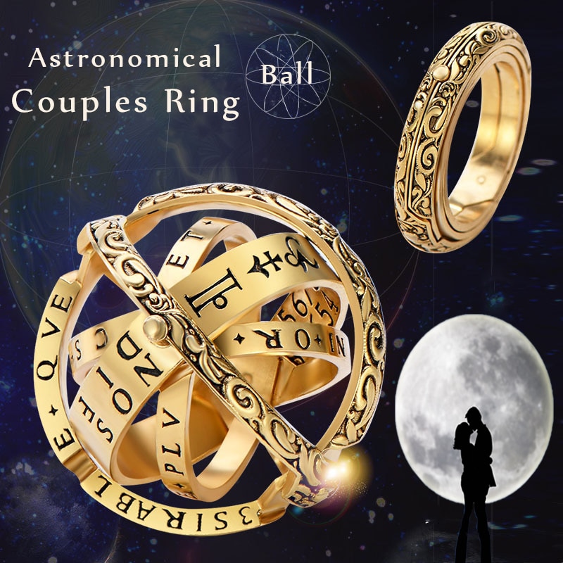 1_MLING-2019-New-Gold-Silver-Sphere-Rings-Vintage-Universe-Planet-Astronomical-Ball-Love-Couple-Ring