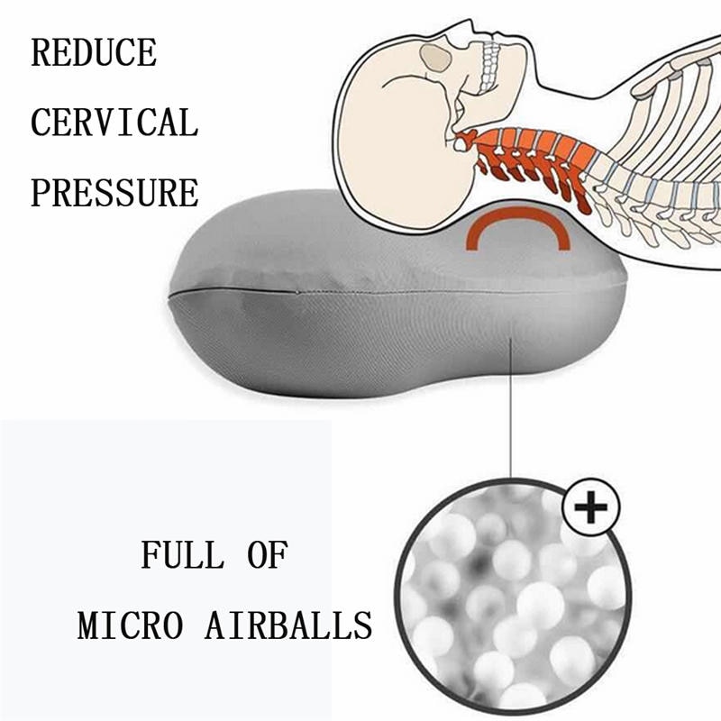 6_Deep-Sleep-Addiction-3D-Ergonomic-Pillow-Washable-Polyester-Pillowcase-Cover-With-Micro-Airballs-Filling-Travel-Neck