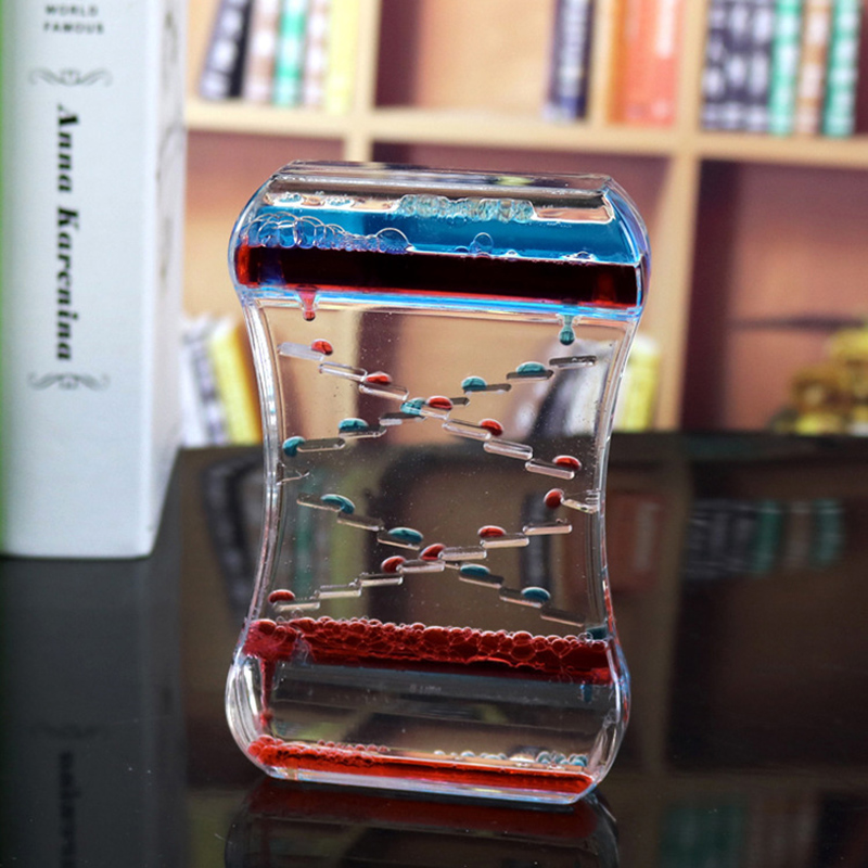 4_Anti-stress-Fidget-Toy-Two-color-Oil-Drop-Ladder-Liquid-Water-Drop-Sensory-Calming-Motion-Timer